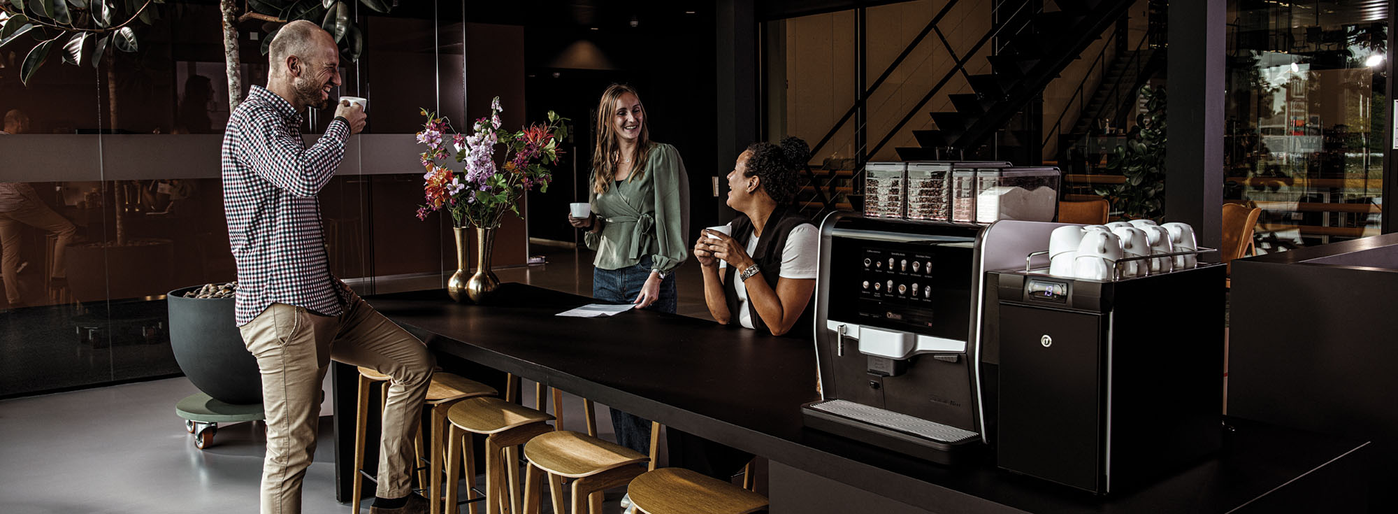 Casual workplace coffee Casual workplace coffee